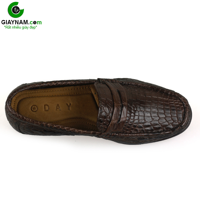 Giày da cá sấu nam handmade hàng hiệu CS113N6
